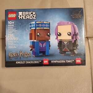 LEGO BrickHeadz Kingsley Shacklebolt & Nymphadora Tonks Set